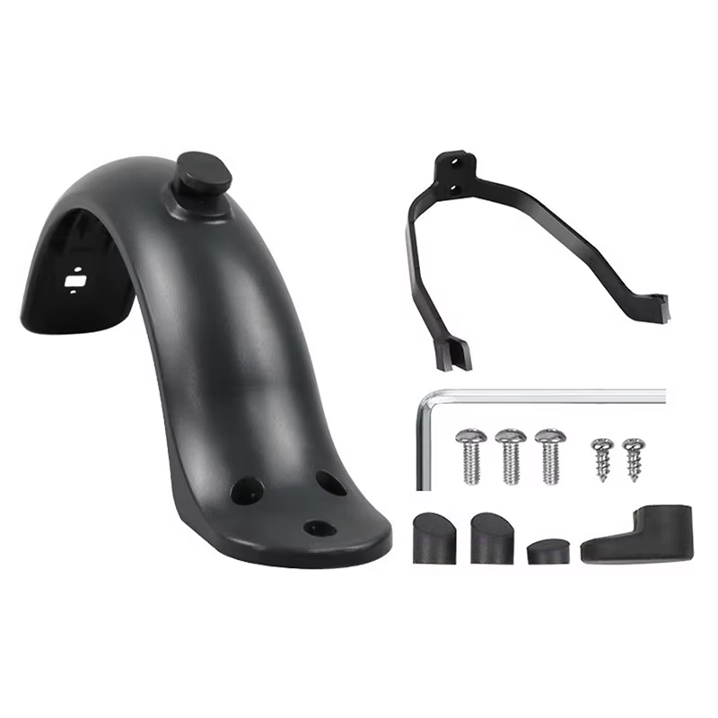 Nouveau jeu de 1 garde-boue pour trottinette électrique M365 avec feu arrière et protection
