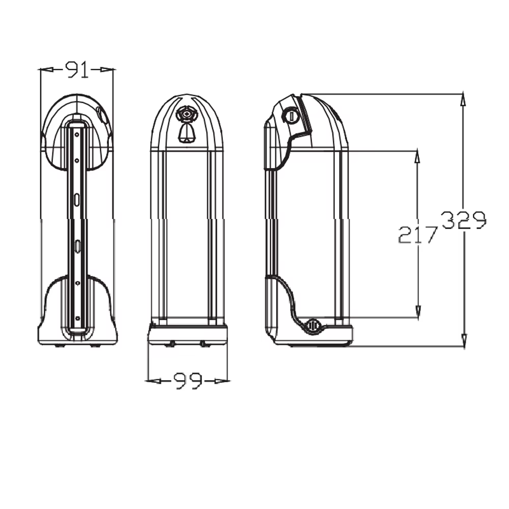 Bouteille d'eau pour vélo électrique