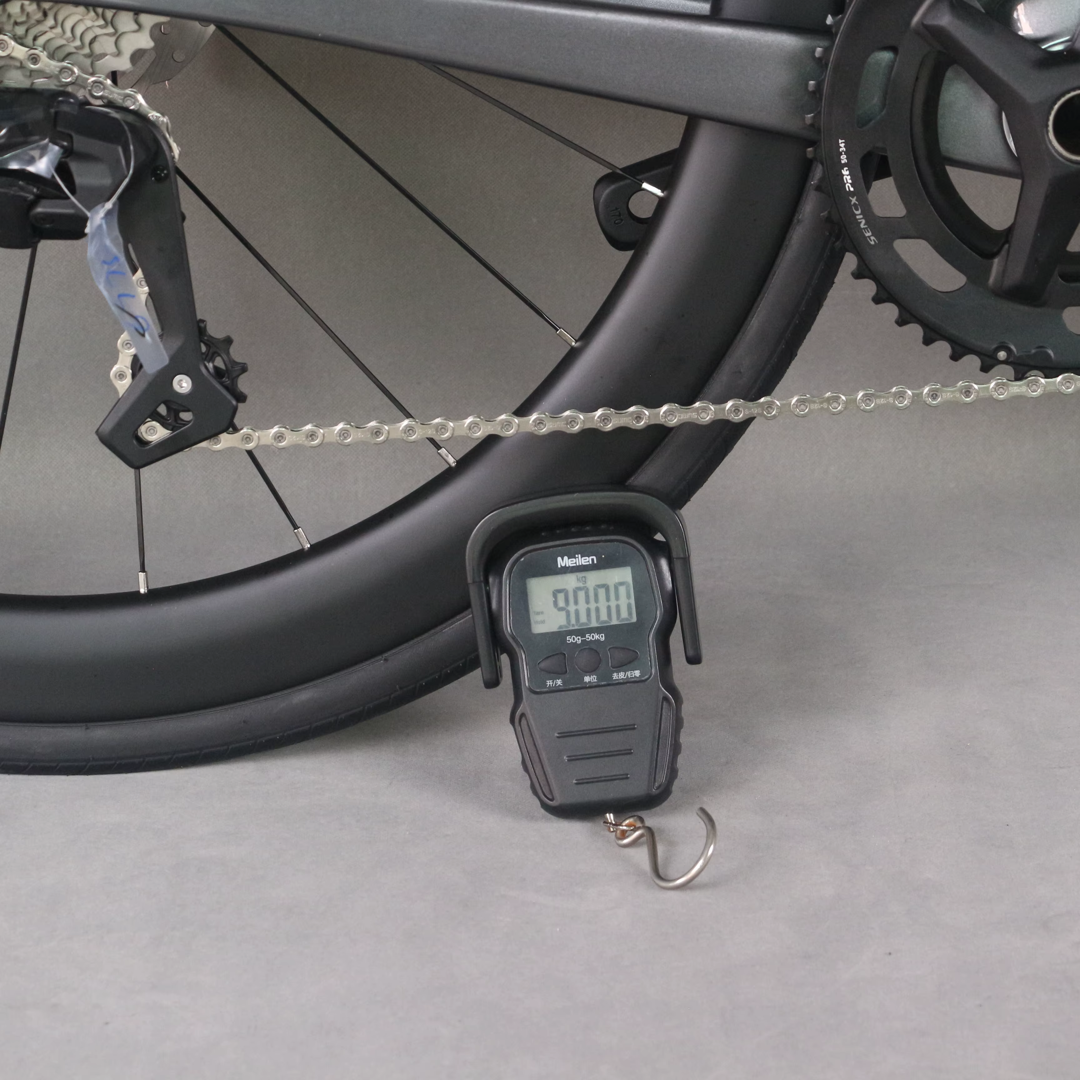 Vélo de route léger de plein carbone de bicyclette TT-X42 de style le plus récent avec des roues électriques sans fil d'ensemble de groupe de WheelTop