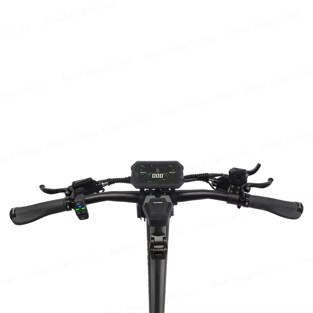 Trottinette électrique TEVERUN Fighter Supreme+ 7260R V6 2500W*2 Double moteur Batterie 72V 60Ah Écran 4 pouces Frein 4