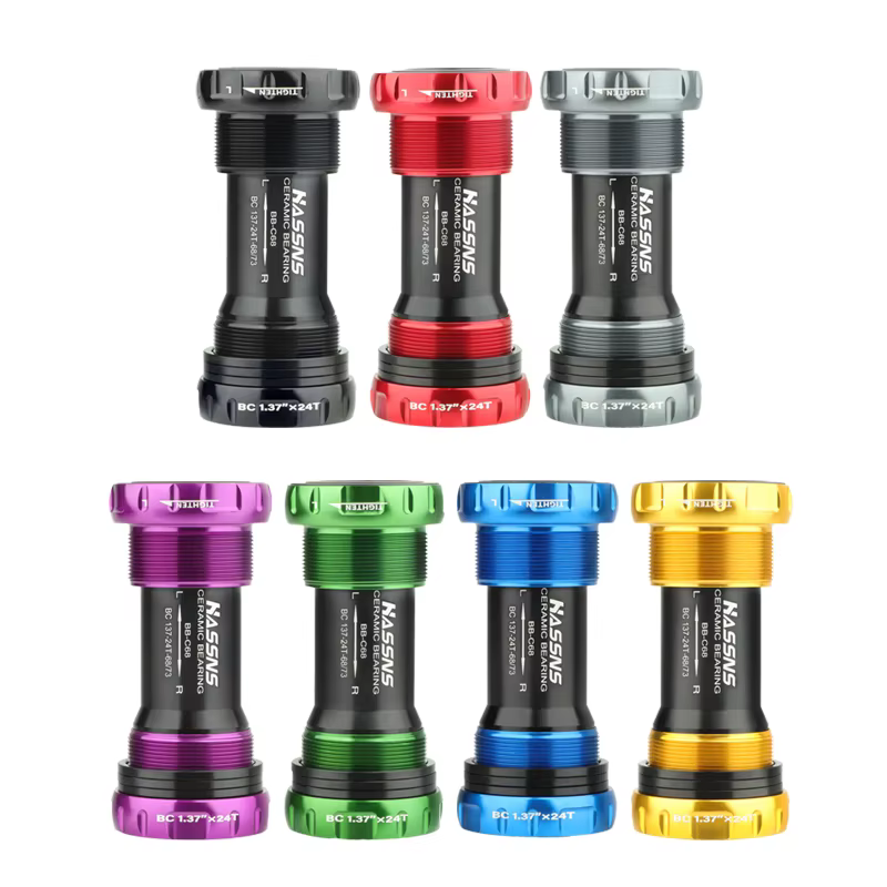HASSNS – support de pédalier en céramique Hollowtech, pour vtt, BB68