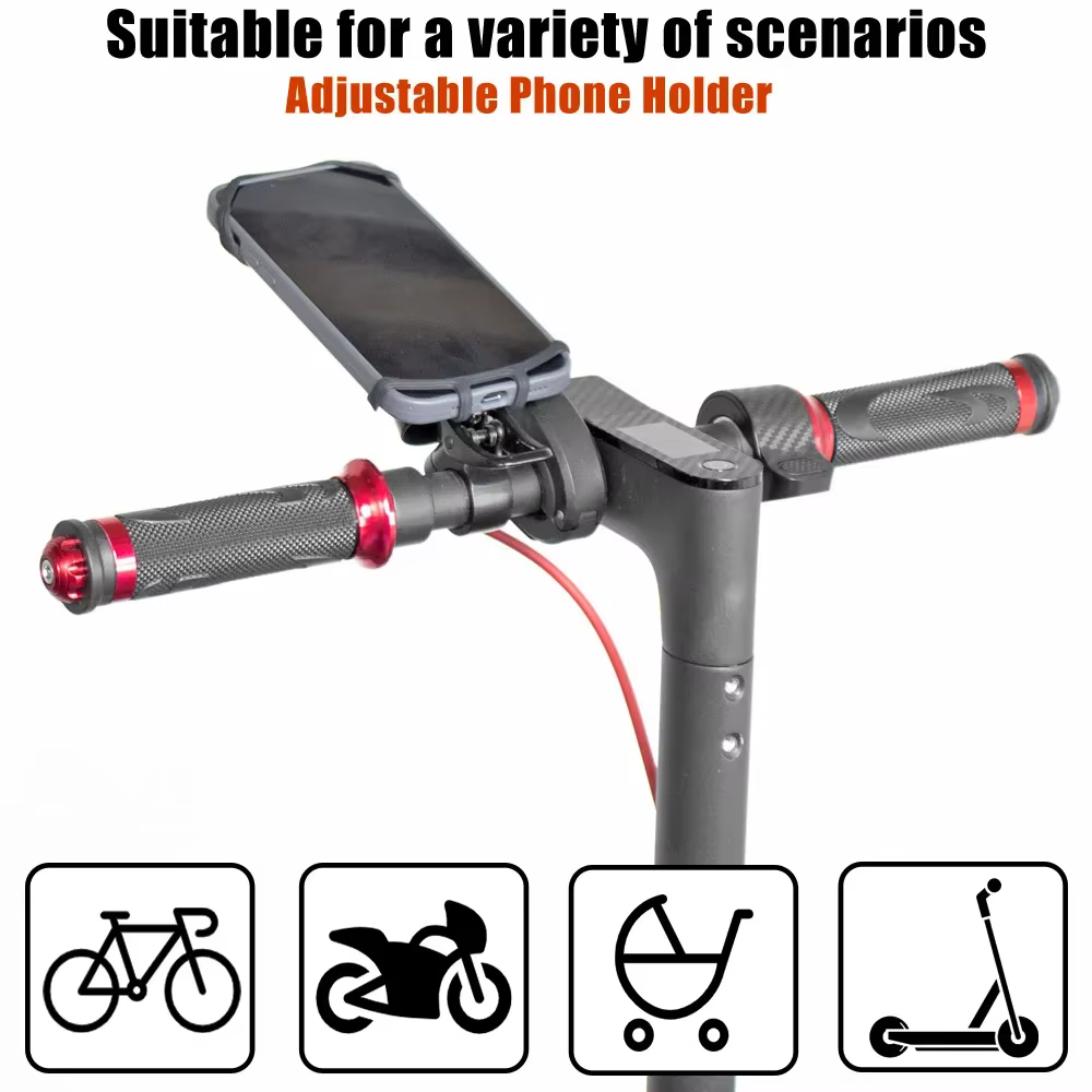 Support de téléphone pour Scooter électrique Xiaomi Mi3 M365 4 pro pro2 1S universel pour Ninebot Max G30 G30D F40 ES1