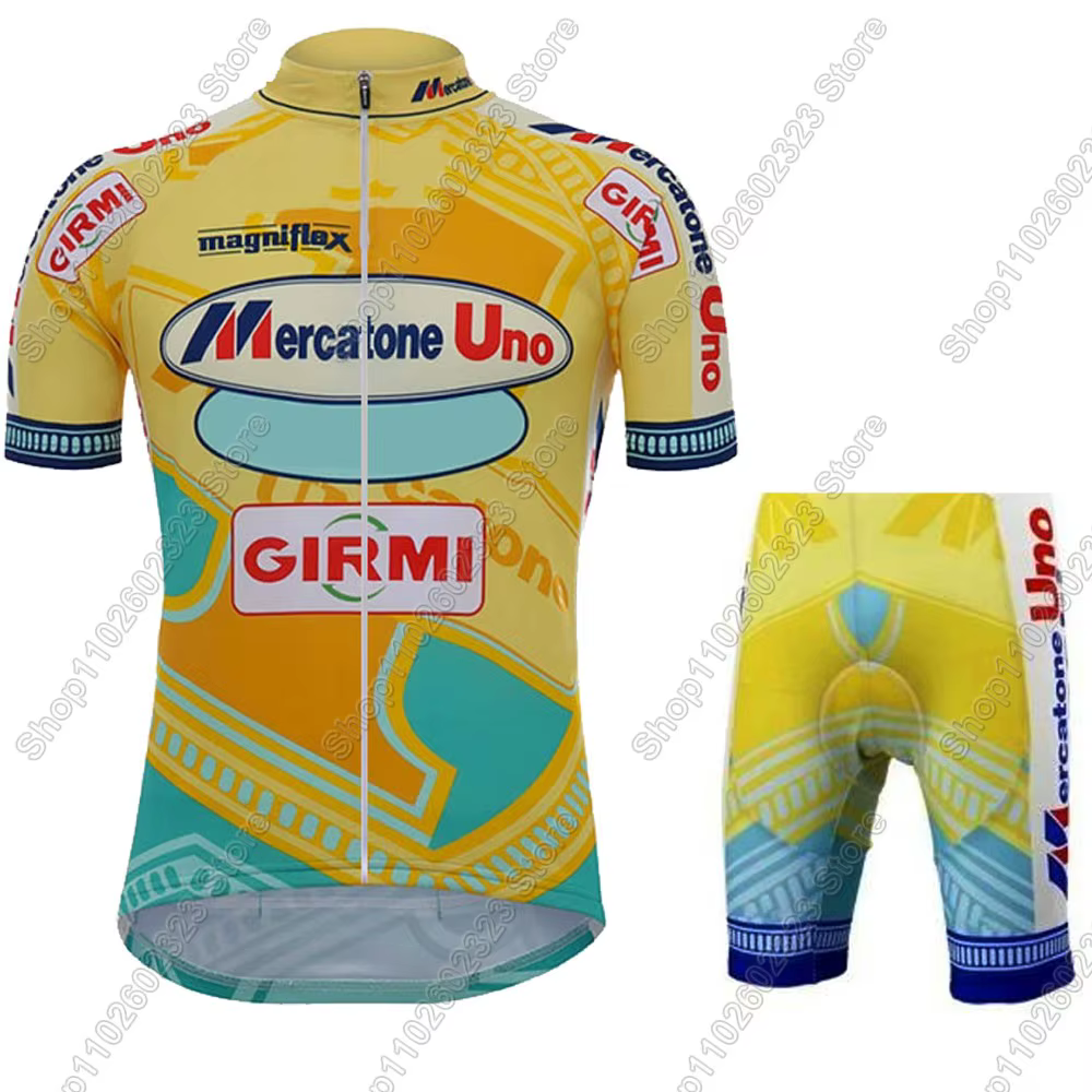 Maillot de cyclisme Mercatone Uno rose