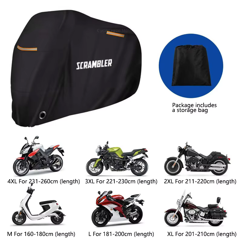Juste de moto étanche pour scooter extérieur
