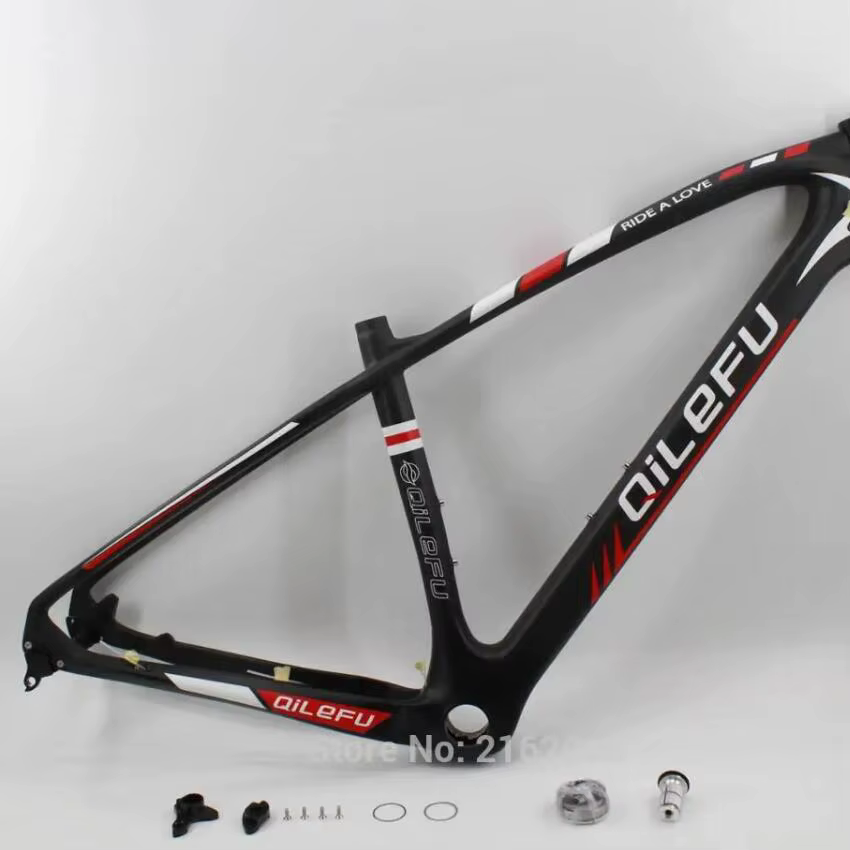 Cadre de vélo de montagne entièrement en fibre de carbone 256