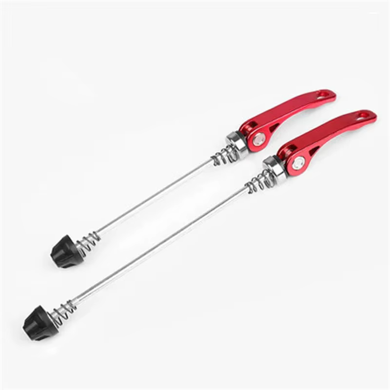Nouveau brochettes de moyeu de roue de vélo avant arrière QR axe à dégagement rapide