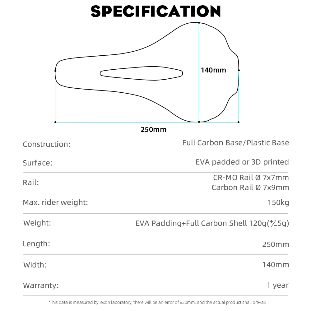Selle de vélo imprimée en 3D