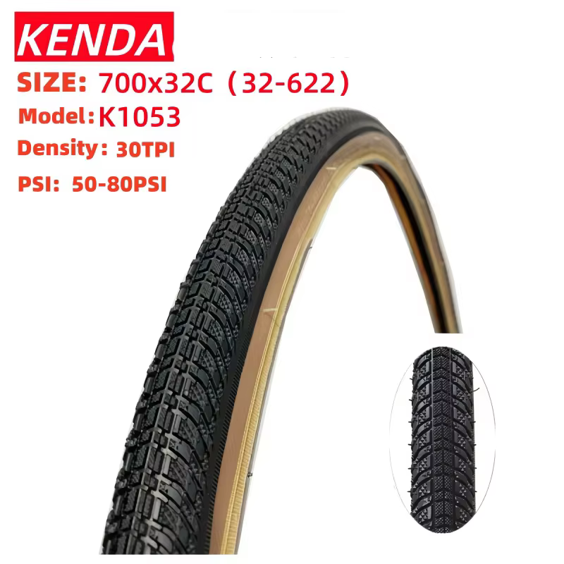 Pneu de vélo de route KENDA 700C, pneu de vélo de gravier 700*28C 32C 35C 38C