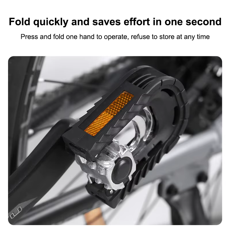 Pédales de vélo pliantes de sécurité pour vélo électrique