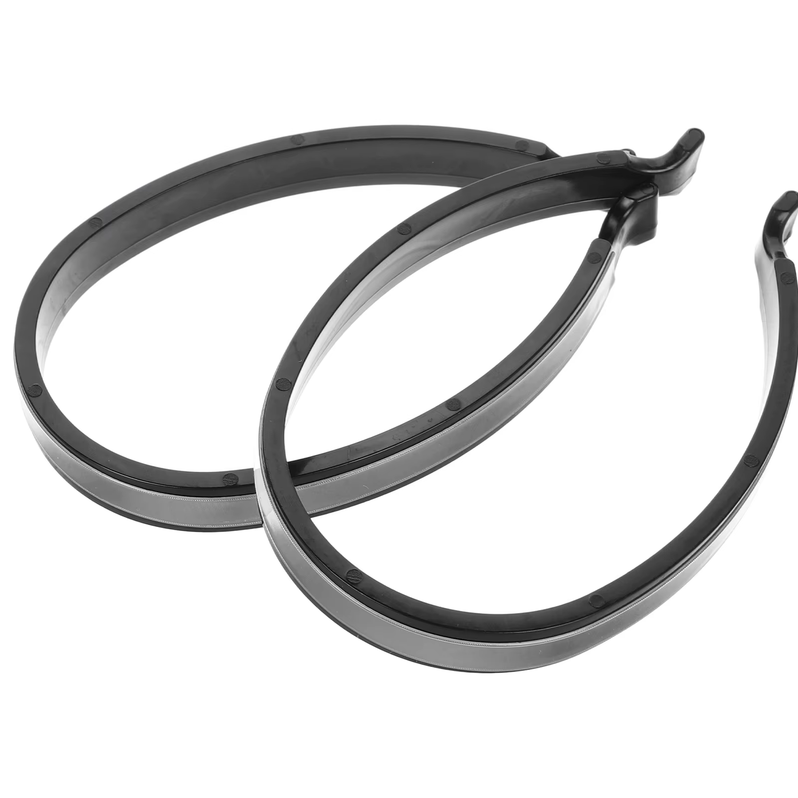 Lot de 2 attaches réfléchissantes pour pantalon de cyclisme