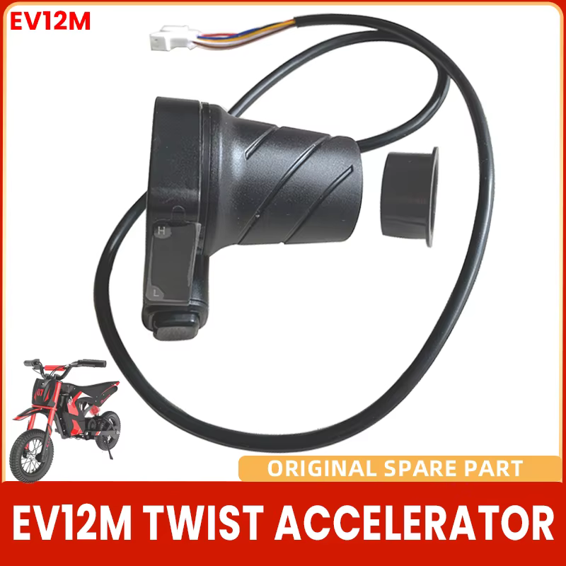 Accélérateur torsadé d'origine pour moto électrique pour enfant, clocorsynchronisation EV12M, accélérateur 36V