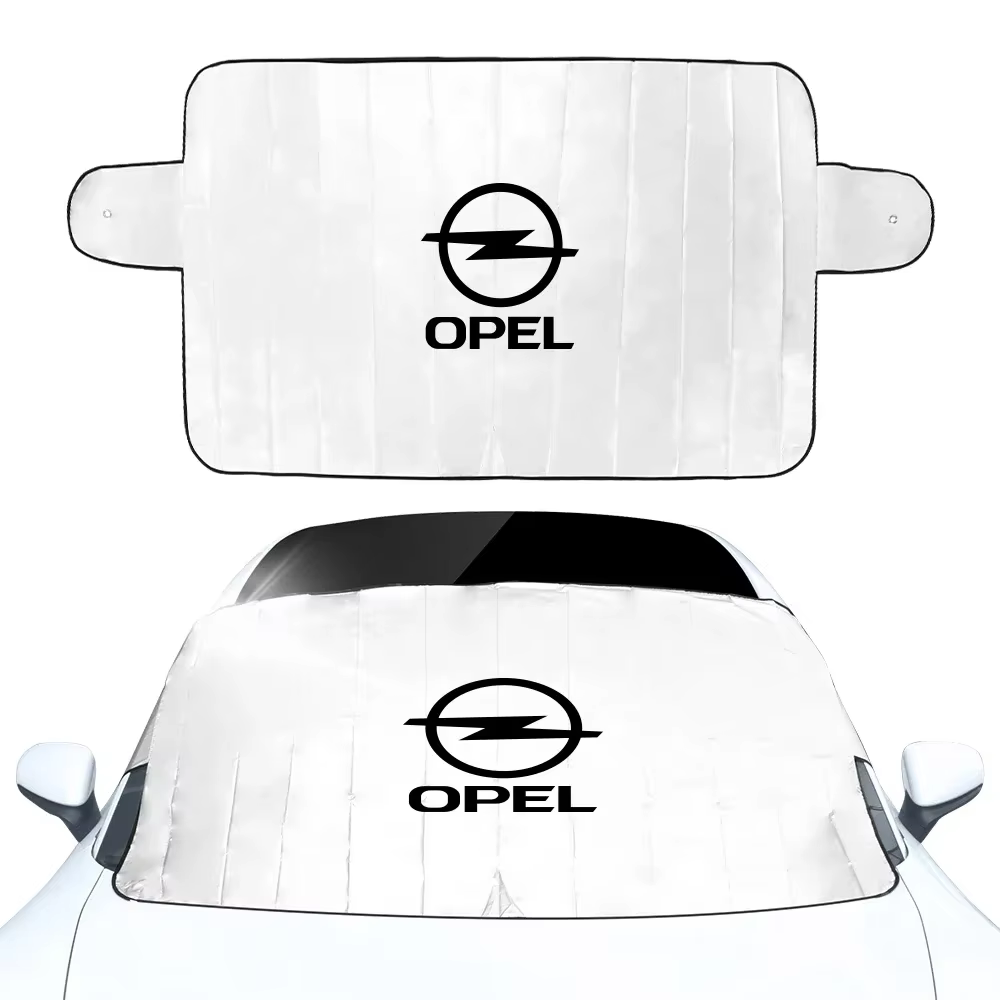 Couverture de pare-brise avant de voiture, accessoires automobiles, pare-soleil, Opel Corsa C D Astra H J G K Insignia Vectra C B Meriva a Zafira Tigra