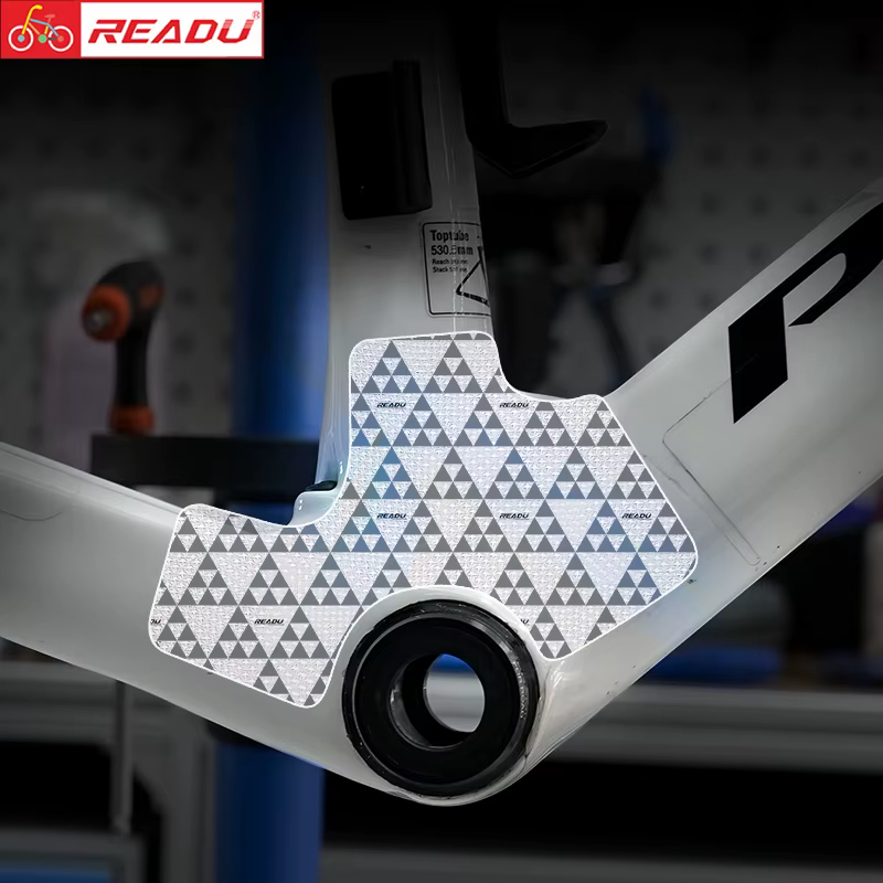 READU vélo pédalier coque autocollant de protection 3M