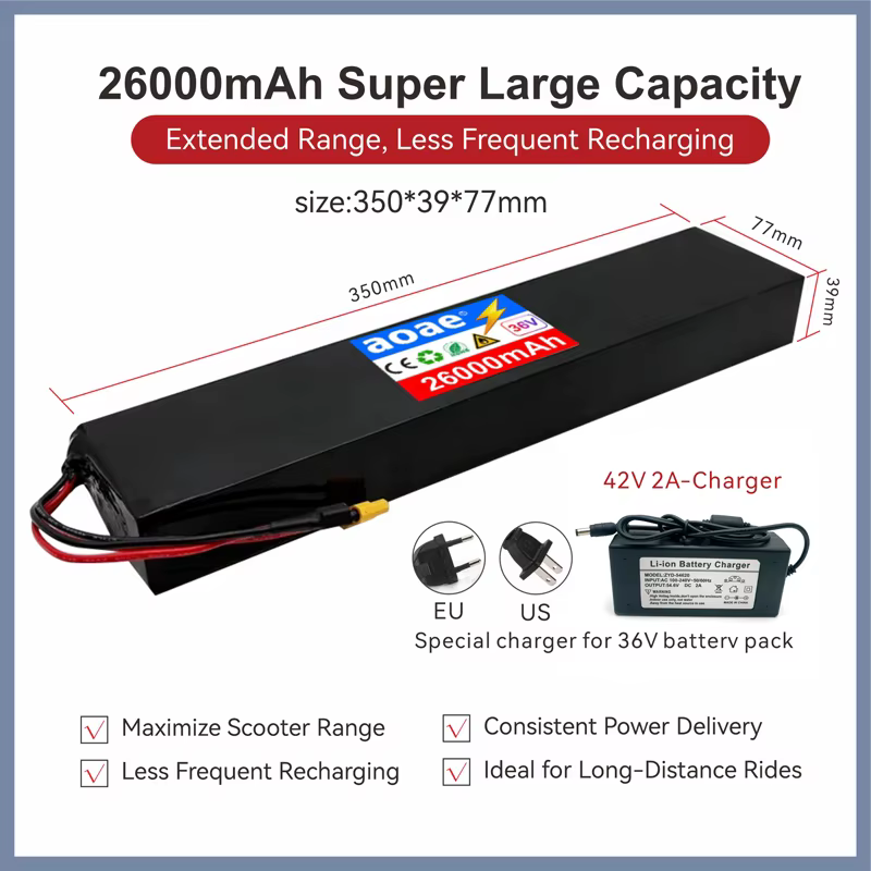 Batterie pour scooter électrique 36V