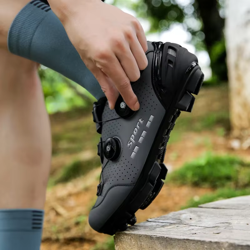 Nouvelles chaussures de cyclisme vtt femmes rose haute qualité antidérapant autobloquant