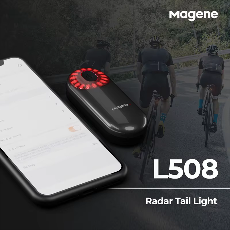 Magene vélo Radar feu arrière phare