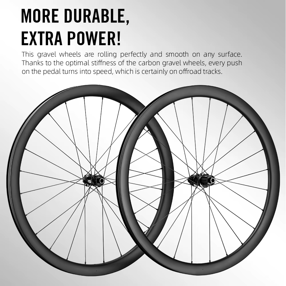 2025 RYET GRAVEL carbone roues frein à disque Cyclocross Tubeless prêt 700C