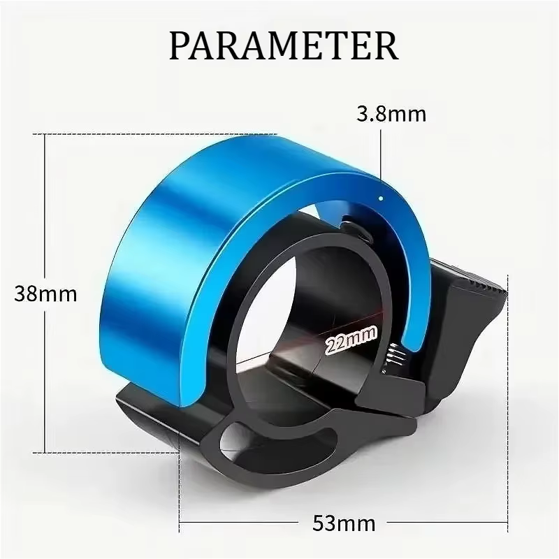 Sonnette universelle pour guidon de vélo