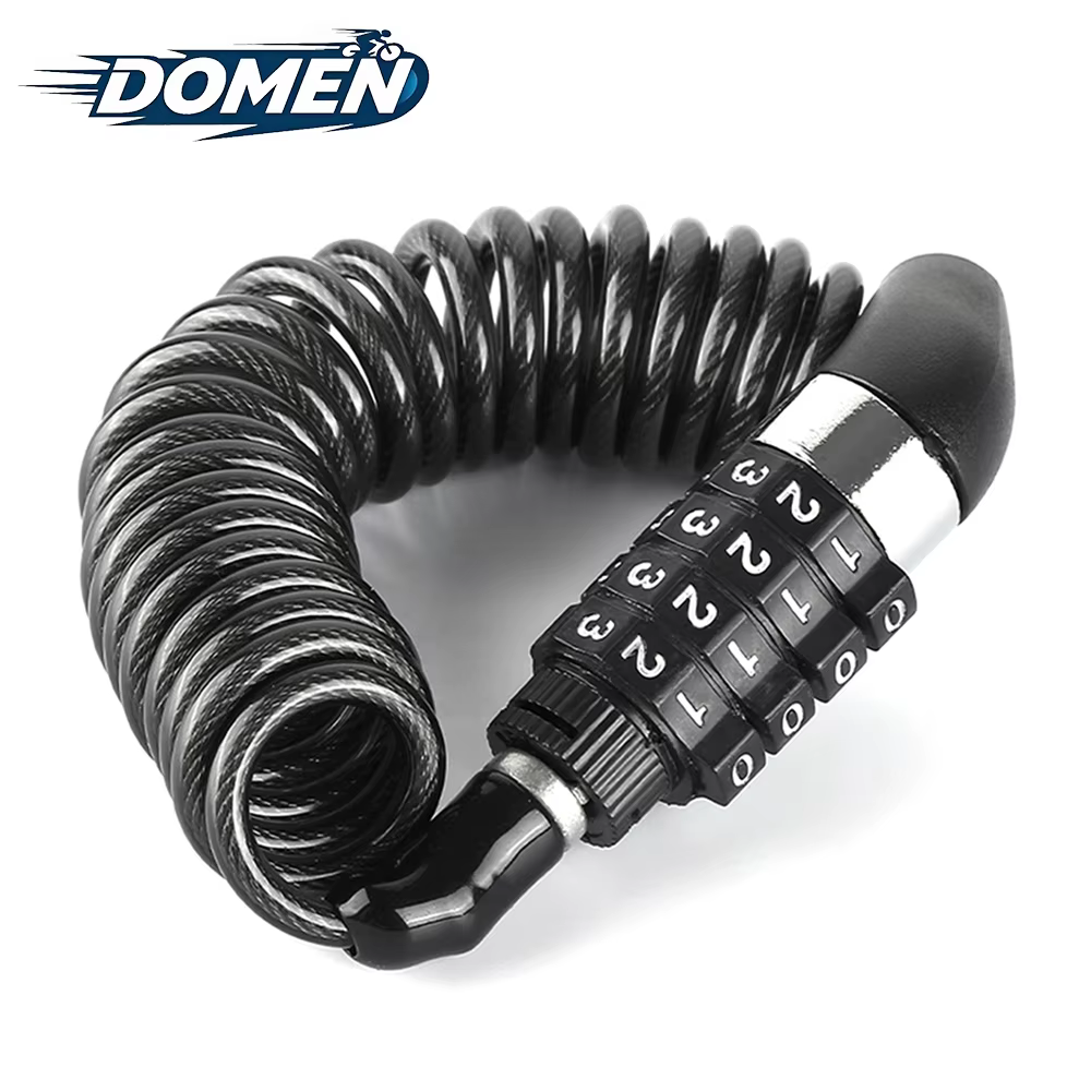 DOMEN – serrure de vélo avec chaîne en fil d'acier
