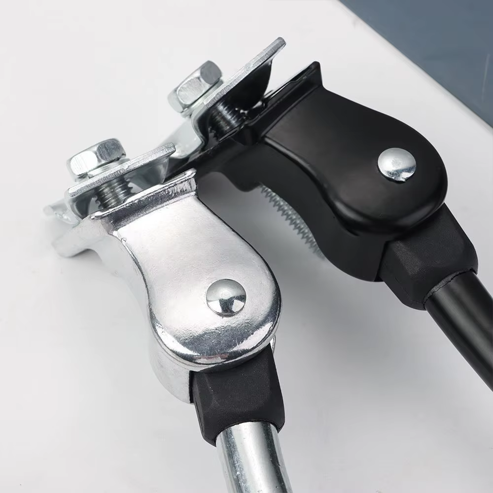 Béquille de vélo, pied en alliage réglable