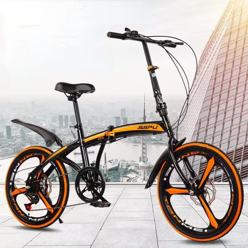 Vélo pliant Durable de frein à double disque de vitesse Variable de 20 pouces