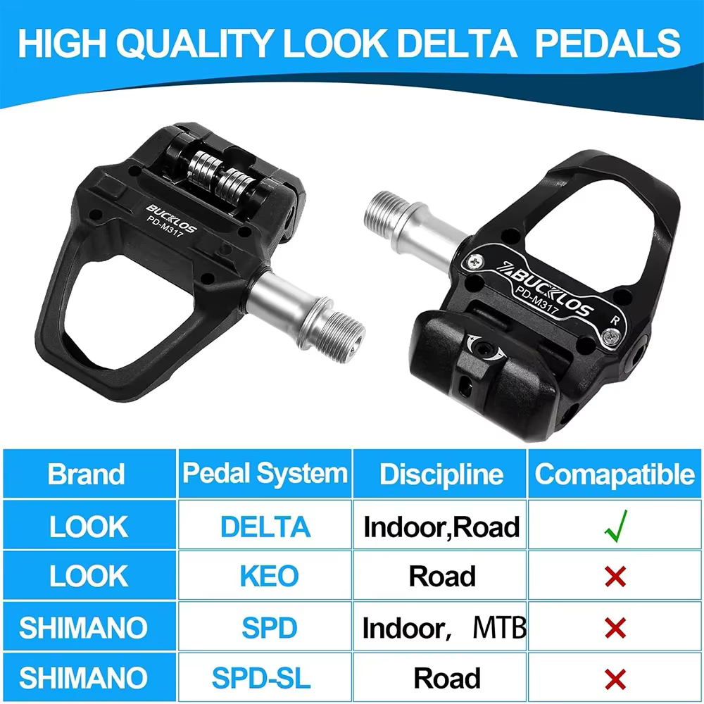 BUCKKubFit-Pédale de vélo de route professionnelle