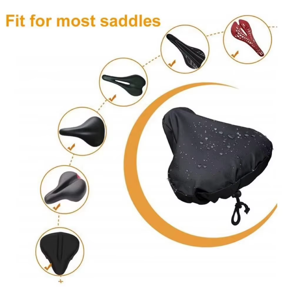 Housse de protection pour selle de vélo
