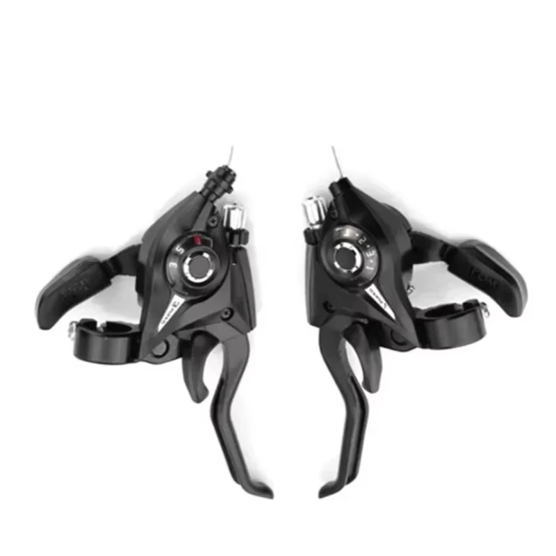 Leviers de frein avec câble de changement de vitesse pour vélo