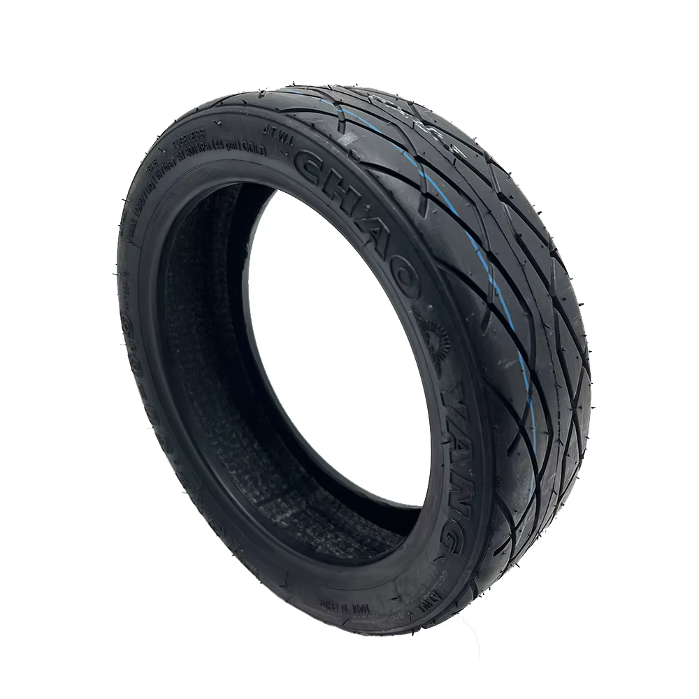 Pneu Tubeless 10x2.50-6.5 avec Valve pour Scooter électrique de 10 pouces