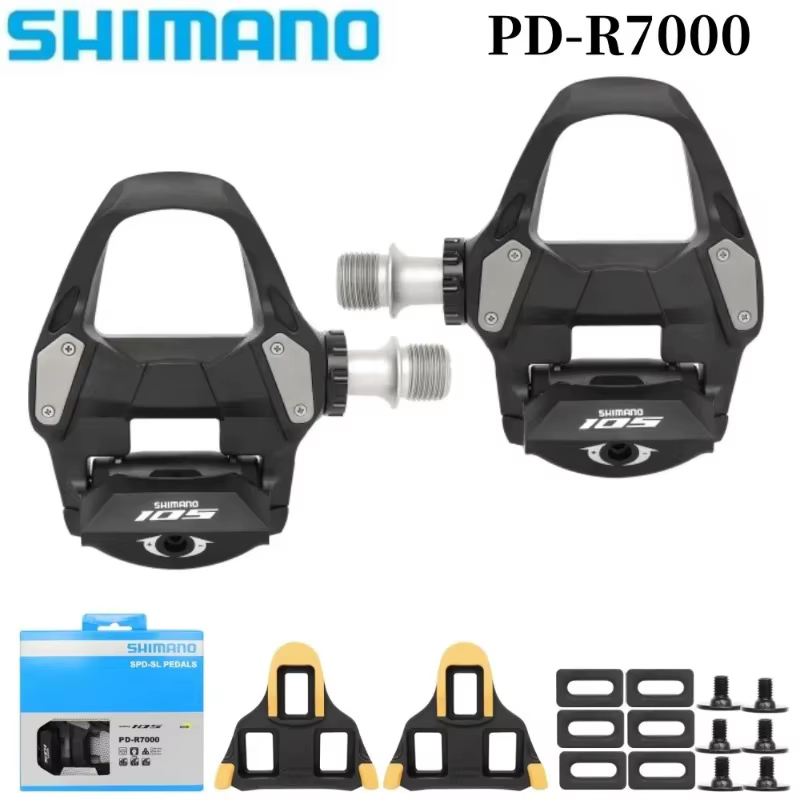 Pédales de vélo de route Shimano 105 Lock Pedal PD R7000