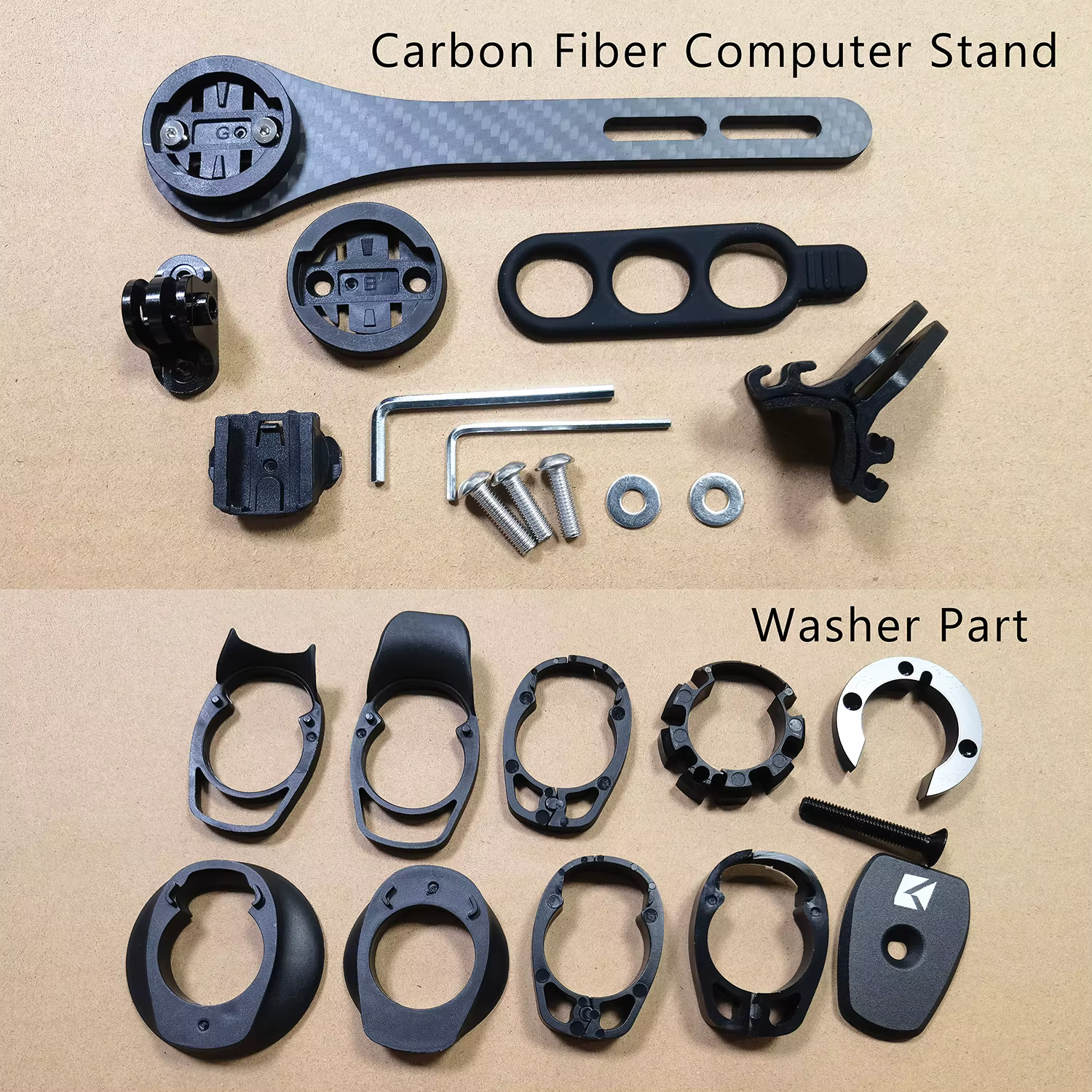 KOCEVLO X01 vélo de route tige entièrement en Fiber de carbone guidon