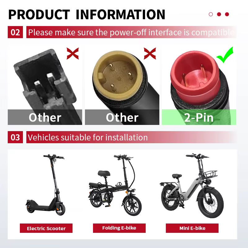 Freins hydrauliques BUCKLOS pour vélos électriques