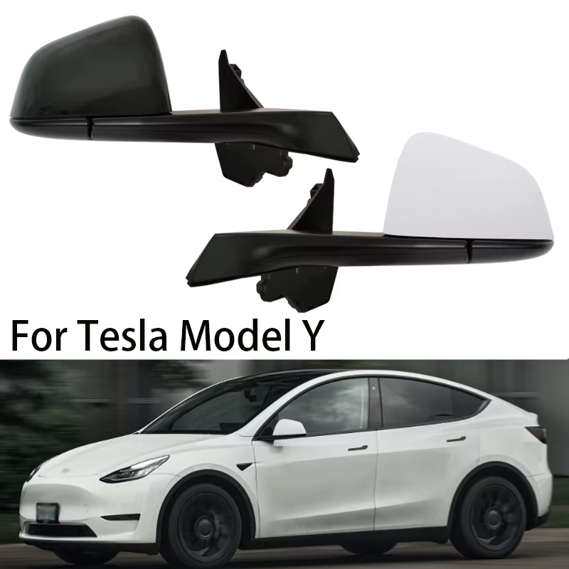 Accessoires de montage de rétroviseur de voiture, pour Tesla Model Y 2020 2021 2022 2023, réglage électrique automatique, chauffage pliant électrique