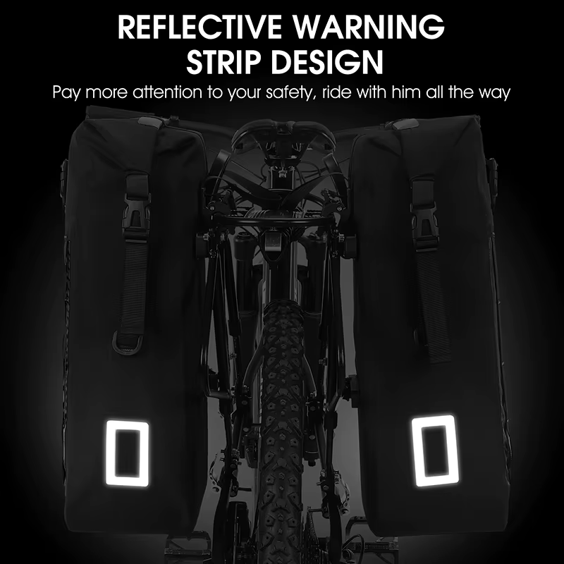 Sac de vélo WEST BIKING entièrement étanche