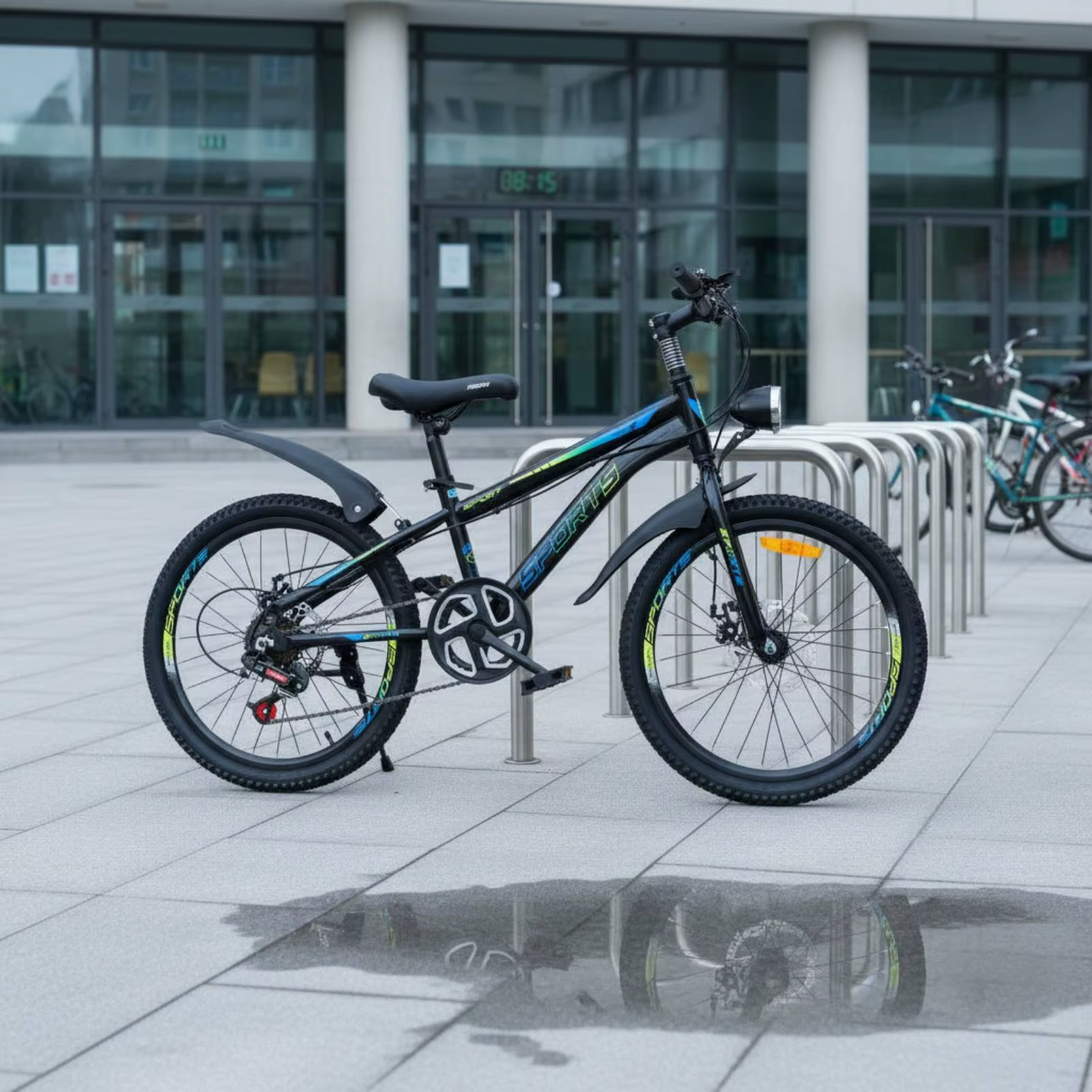 Vélo de montagne pour enfants de 20 pouces avec système de freinage double