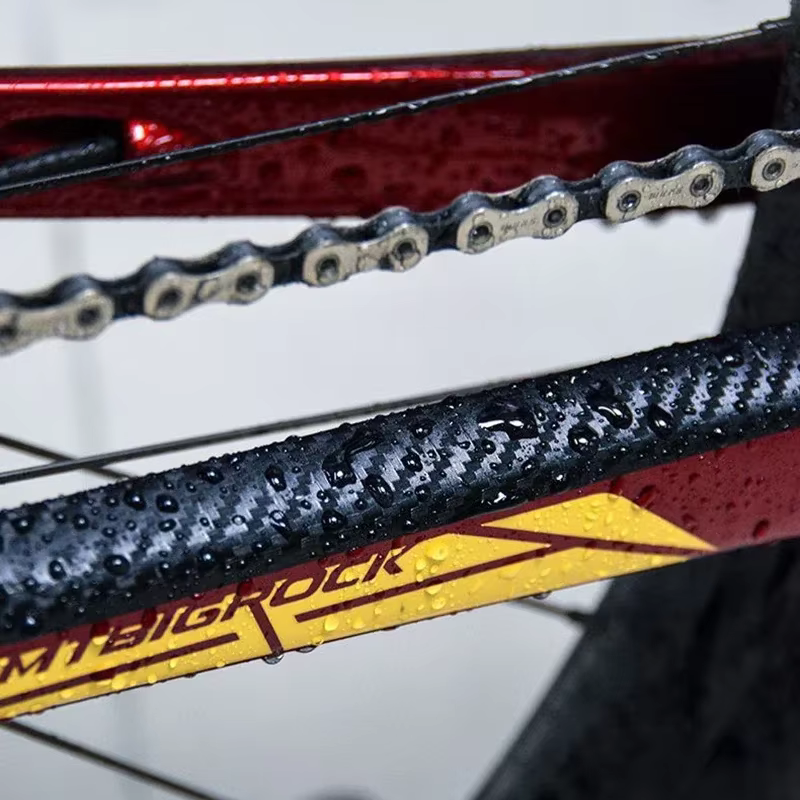 Autocollant de Protection de chaîne de vélo