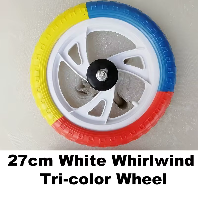 Roue en plastique de 12 pouces pour vélo d'équilibre