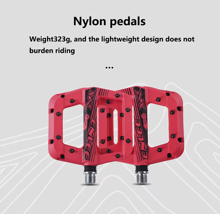 Pédale de vélo en Nylon de 9/16 pouces