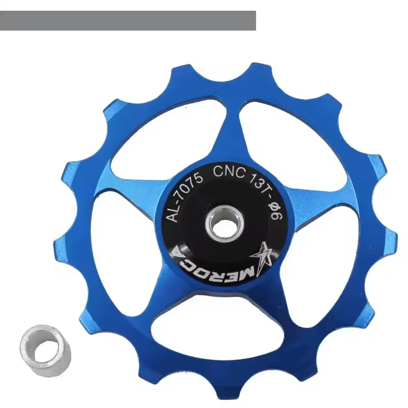 MEROCA 11T 13T vélo en alliage d'aluminium roue de guidage poulie arrière dérailleur Guide vtt roulement en céramique