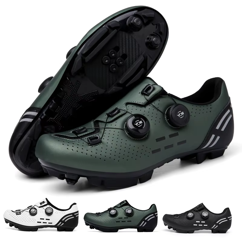 Chaussures de cyclisme pour hommes et femmes compatibles avec les clips Look Delta SPD