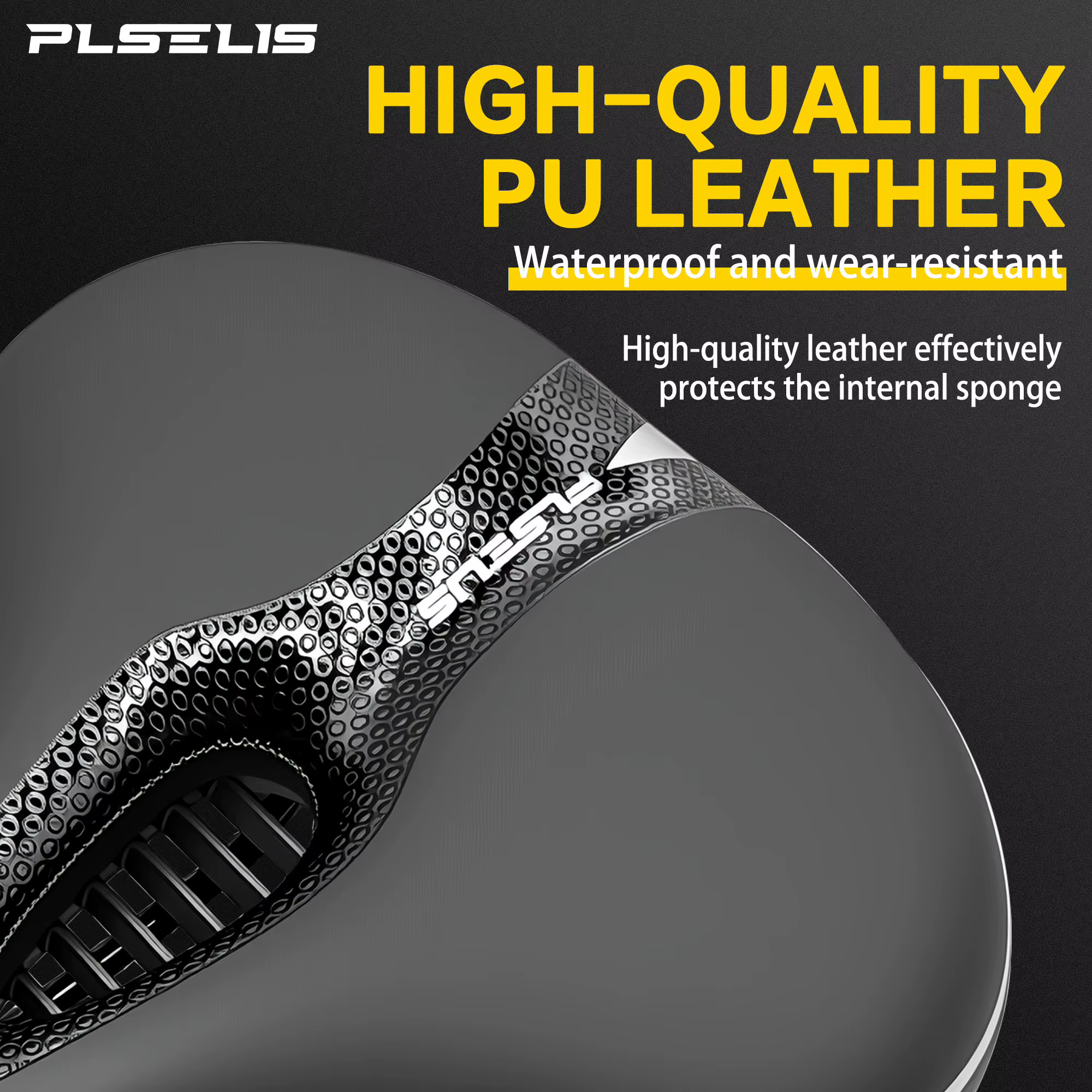 Plselis – selle de vélo rembourrée en éponge