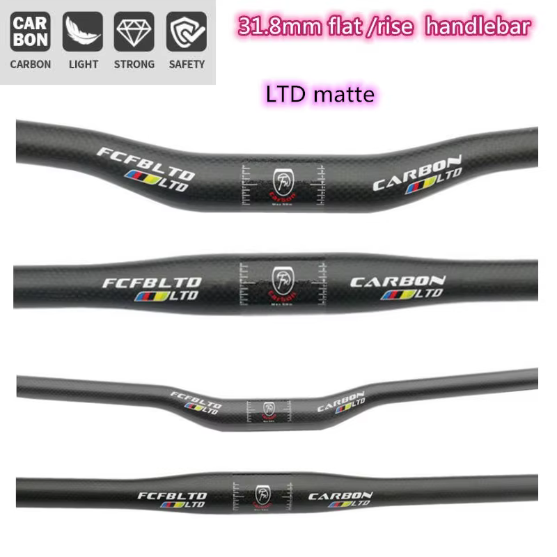 Guidon en carbone pour vtt