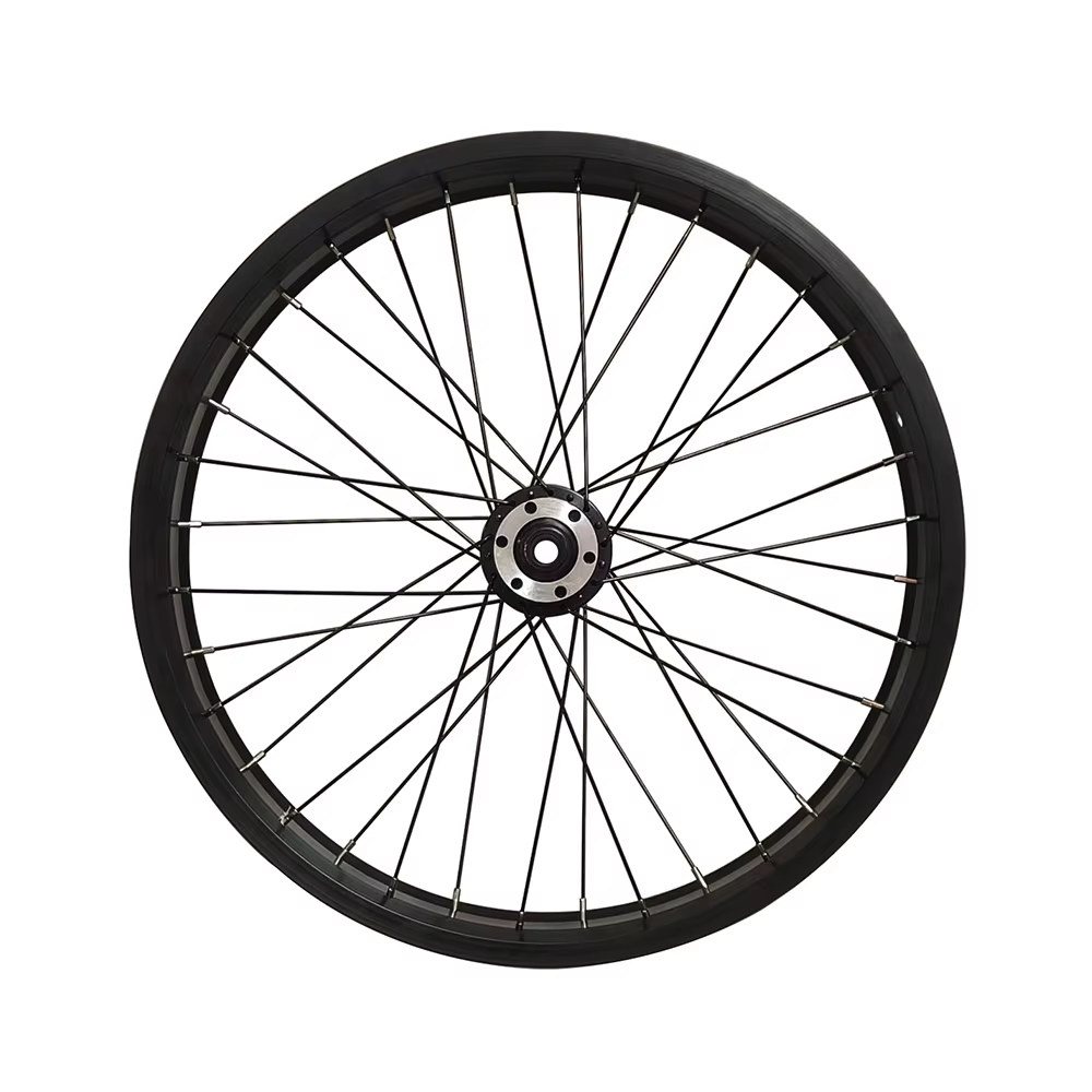 Jeu de roues avant de vélo en aluminium 20x4.0 avec 36 rayons pour accessoires de vélos Fatbike