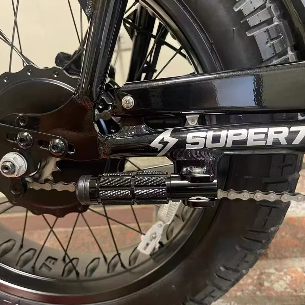 Pédales de repose-pieds de passager arrière dédiées pour SUPER73 Cafe RX