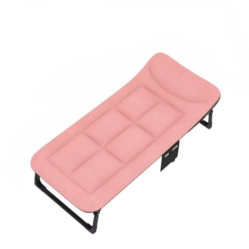 Lit pliant à jambes minimalistes, chambre moderne, princesse endormie, matelas de salon, accessoires de maison