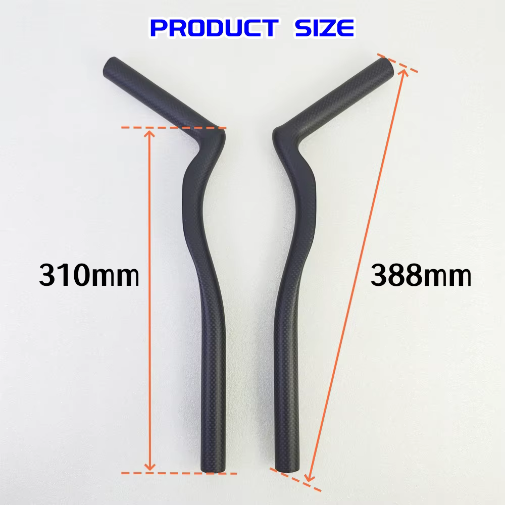 Nouveau guidon de repose en carbone 45 degrés pour vélo de triathlon et contre-la-montre 3K