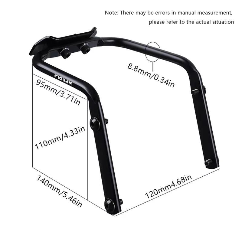 Support de stabilisateur de siège de vélo