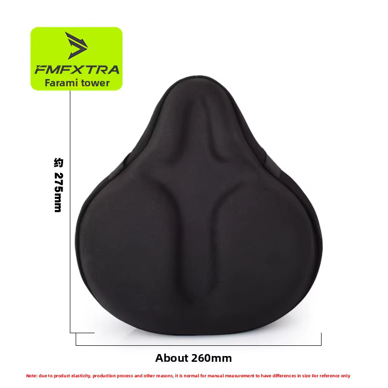 Housse de coussin de selle de vélo en mousse à mémoire de forme