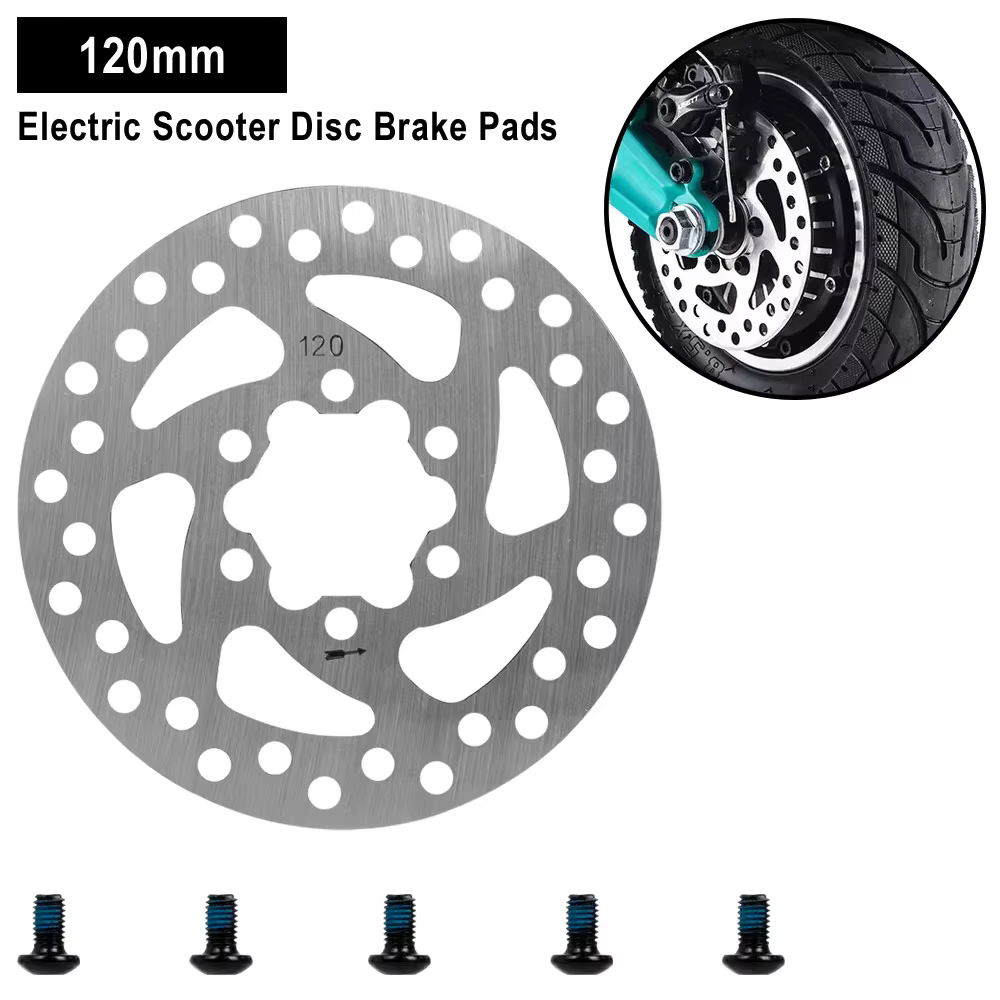Disque de frein 120 mm pour trottinette électrique Joyor S/T/Y/X – Pièces de rechange et accessoires de freinage