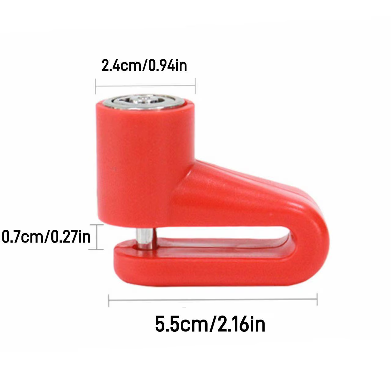 Antivol de disque de frein pour vélo